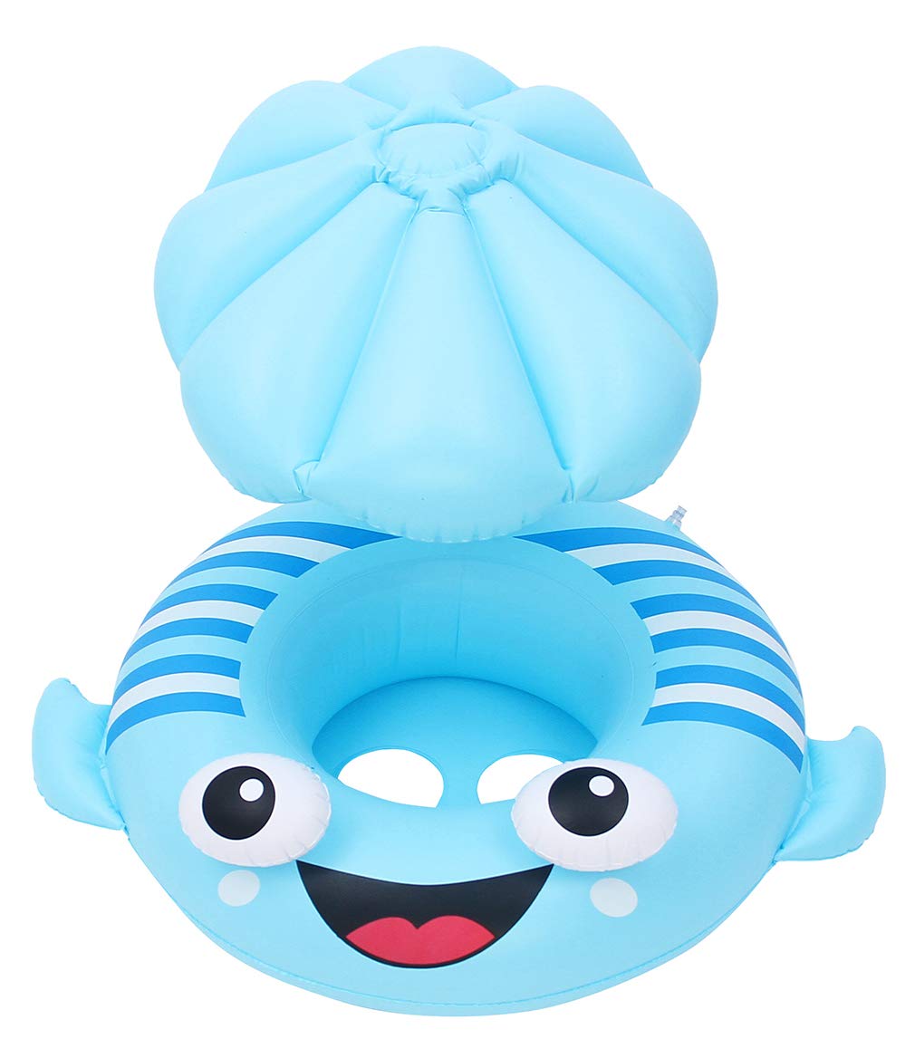 EOZY-Anillo de Natación para Bebé Inflable,Flotadores Bebe para Niño Niña Infantil de 1 a 4 Años,Platija Anillo de Natación con Asiento de Piscina