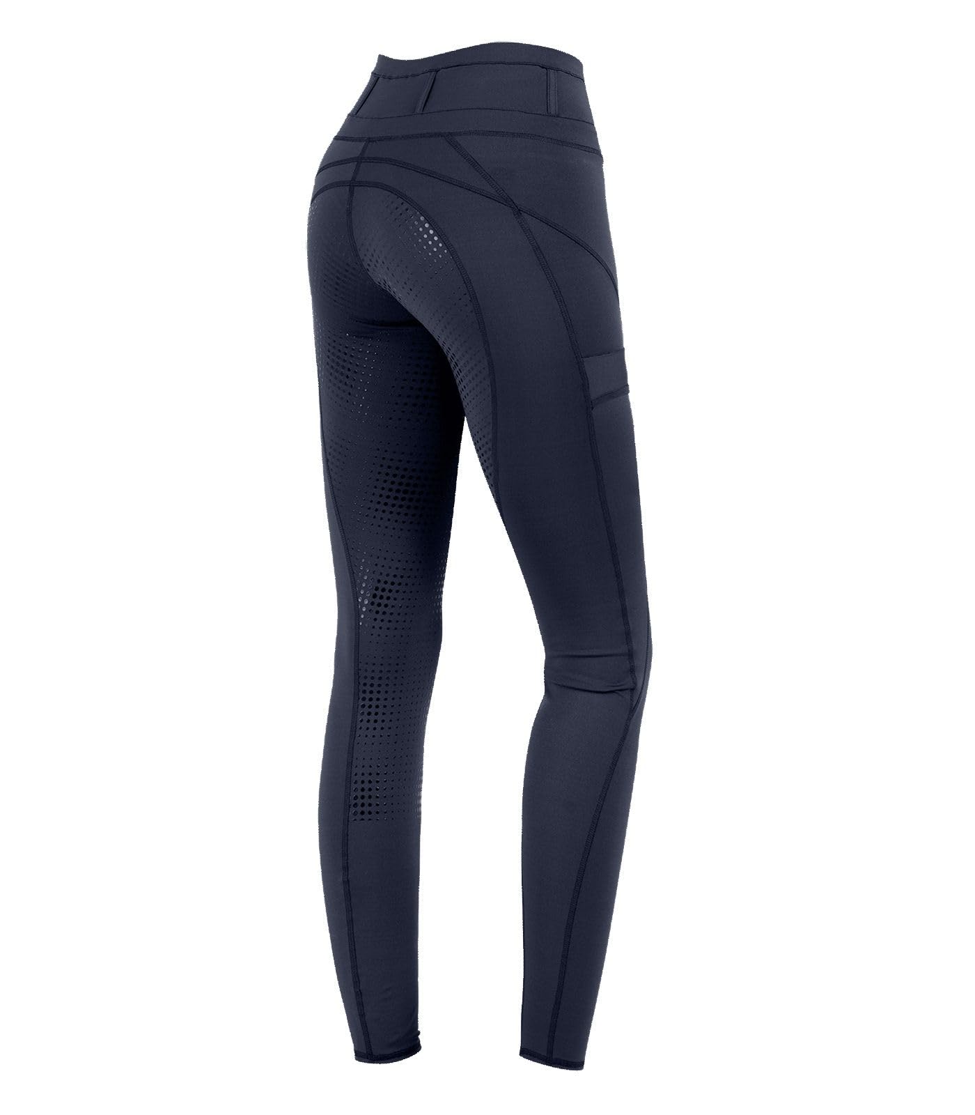 ELT Legging d'équitation Hanna taille haute, bleu nuit, 48