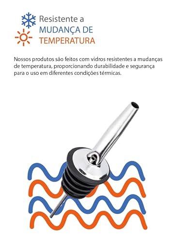 Bico Dosador de Bebida Aço Inox 2 unidades Weck