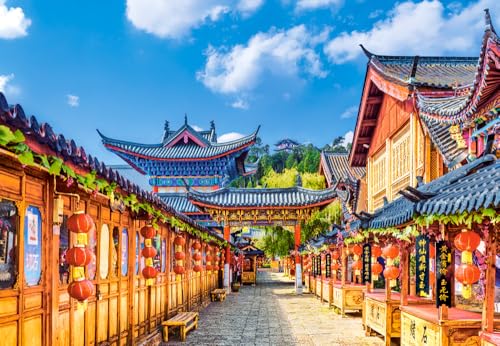 Puzzle de 1000 piezas Castorland Lijiang China: rompecabezas para coleccionar
