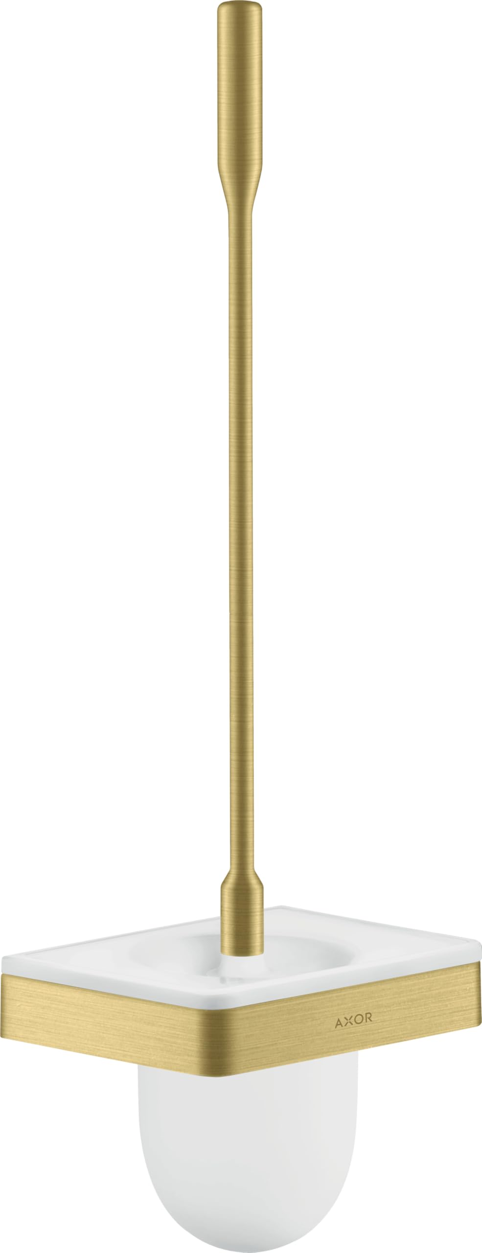Hansgrohe AXOR Universal Accessories Toilet brush holder Wall mounting; color: Brushed Brass