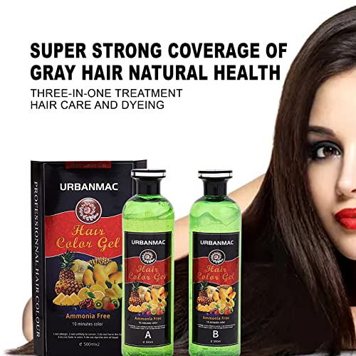 besthaircolourURBANMAC Fruit Vinegar Black Gel Color Professions Hair