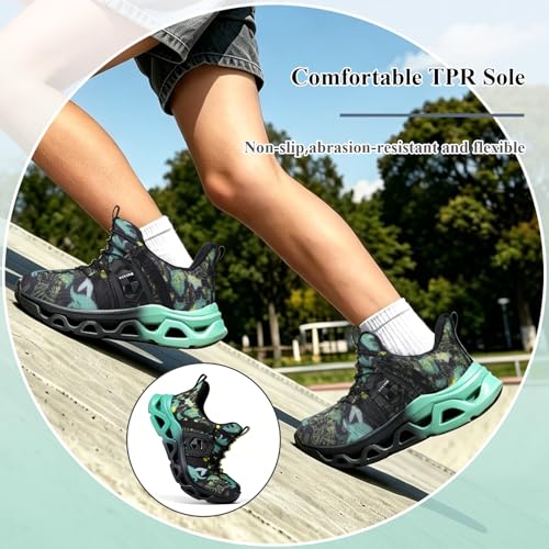 Image of VITUOFLY Boys Girls Sneakers Kids Mesh Lightweight Running Tennis Shoes