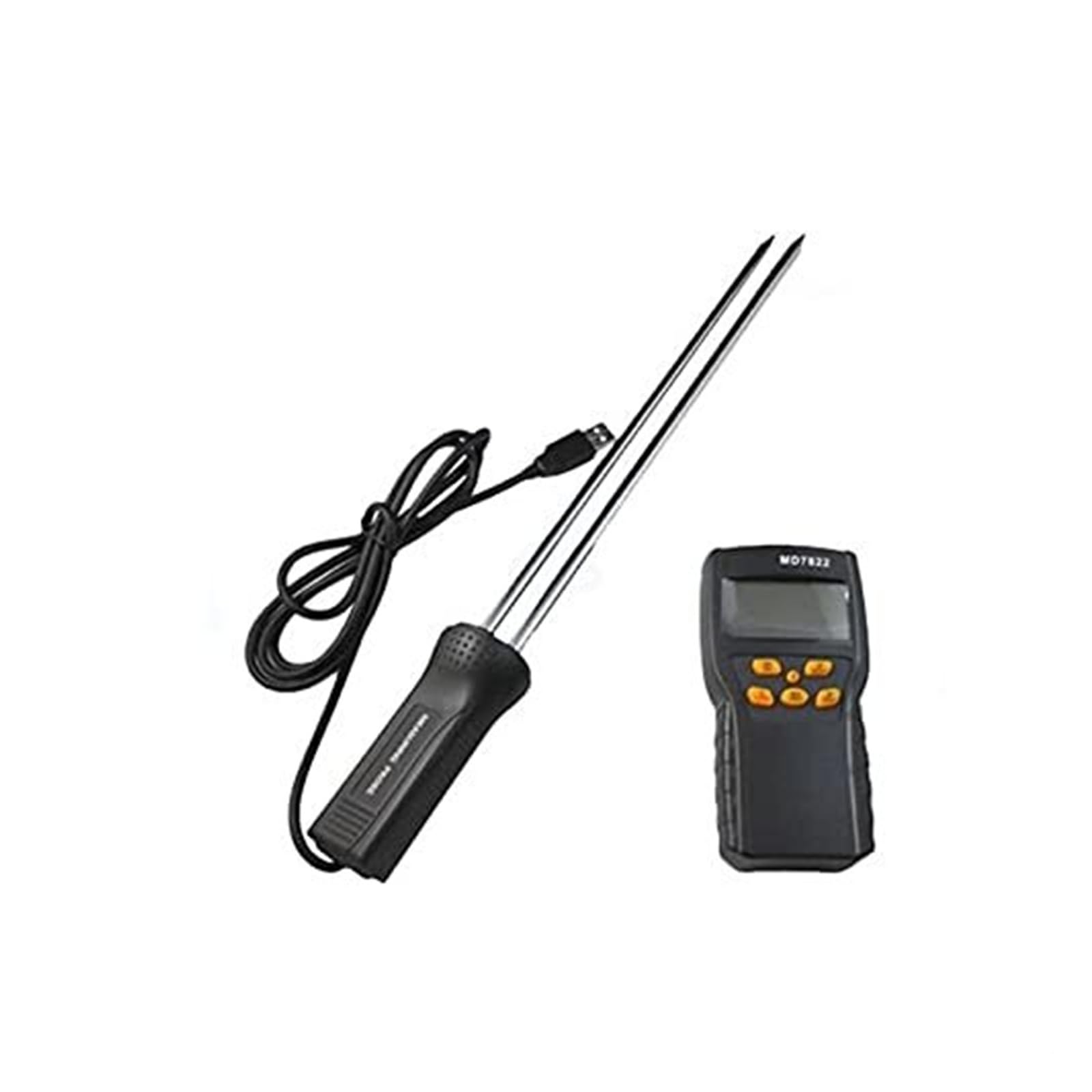 Feuchtigkeitstester, digitaler Getreide-Feuchtigkeitsanalysator mit LCD-Display for Topfpflanzen und Garten