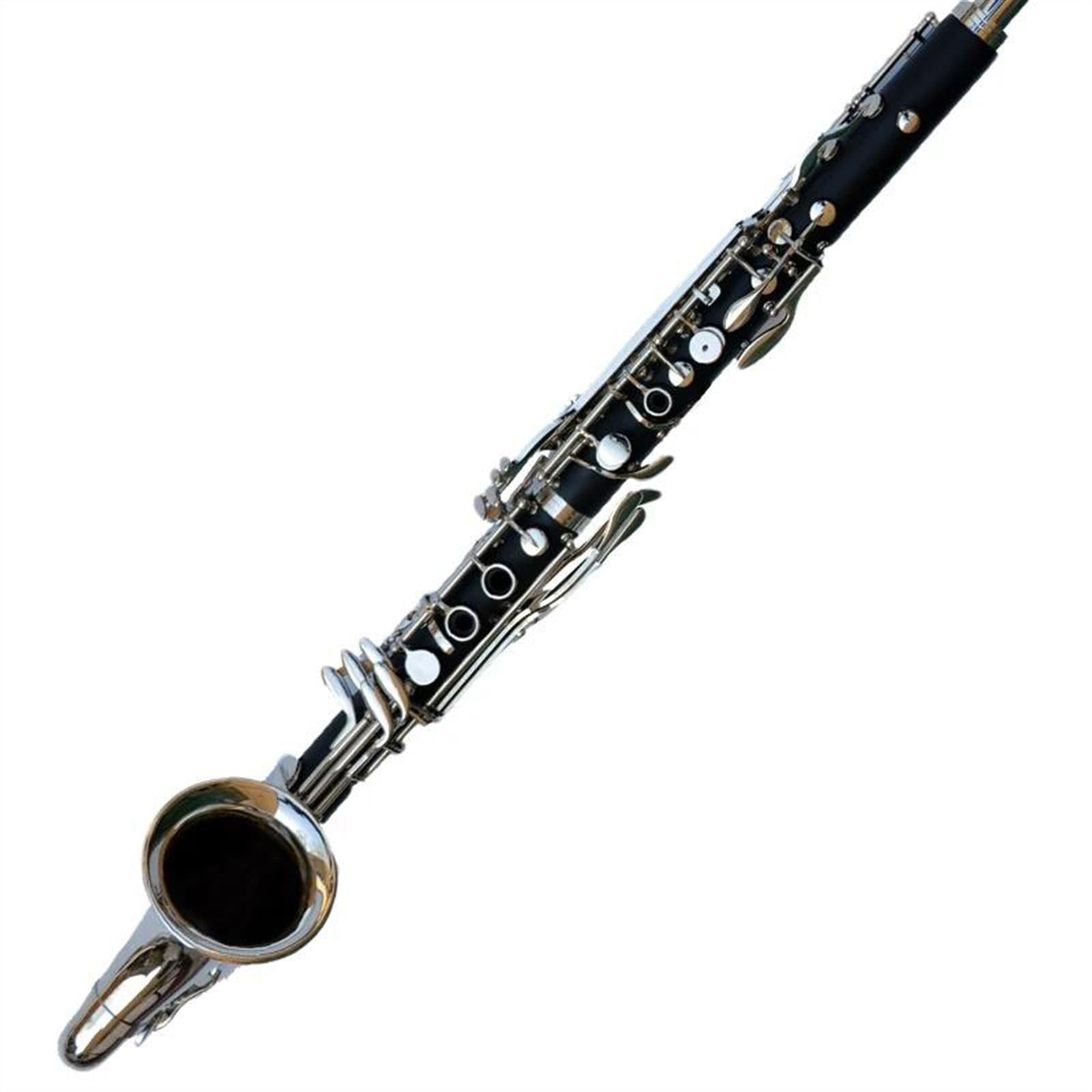 Amazon | Eb トーン アルト クラリネット ベークライト管 ニッケル