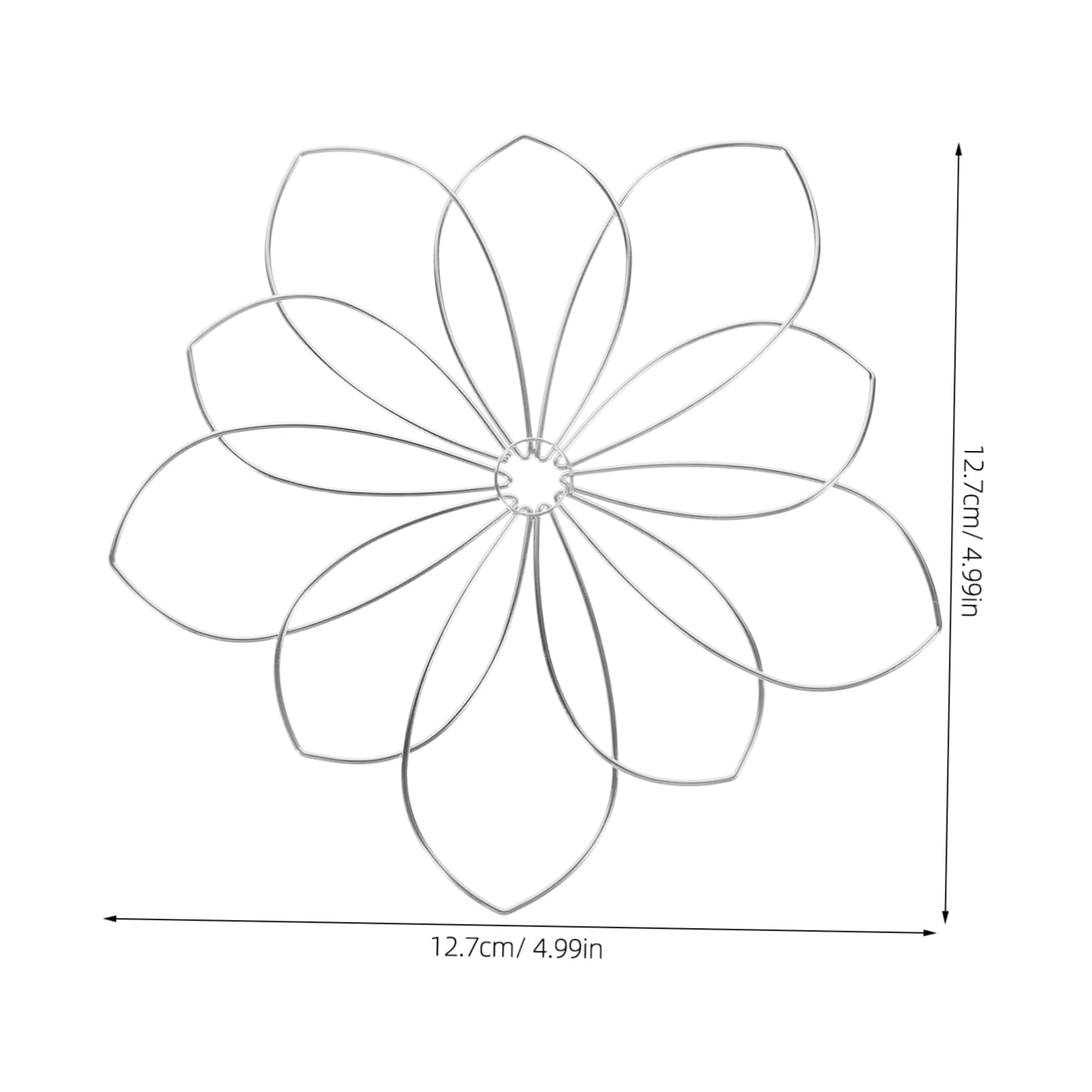 Beatifufu Flower Arrangement Assistant Metal Flower Insert Holder for Vase Wire Floral Arranger Accessory