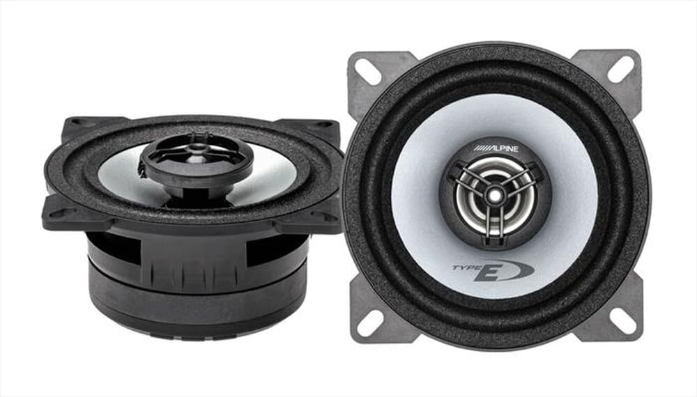Kit de 6 altavoces ALPINE SXE-1750S + SXE-1025S para Mercedes Clase A/Clase B de 2005 a 2012 con 2 soportes delanteros y 2 soportes traseros
