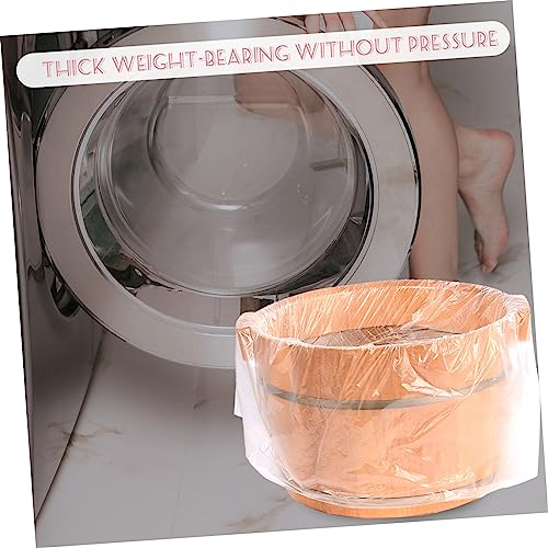 100pcs Foot Bath Spa Tub Liners Disposable Foot Soaking Bag miniatura 4