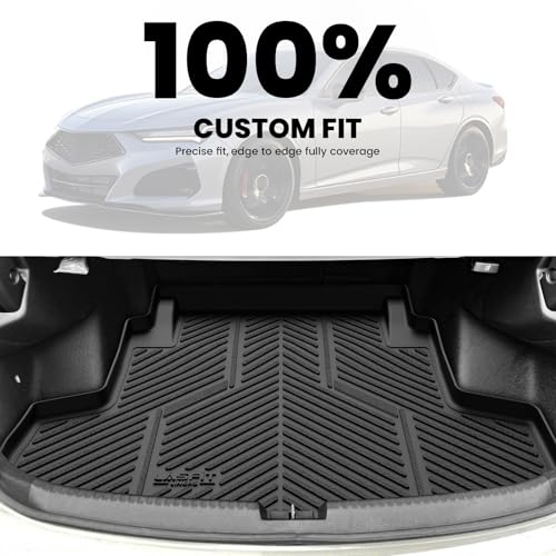 Image of LASFIT Cargo Mat for Acura TLX & Type S 2021-2025 Sedan, Rear Trunk Liner