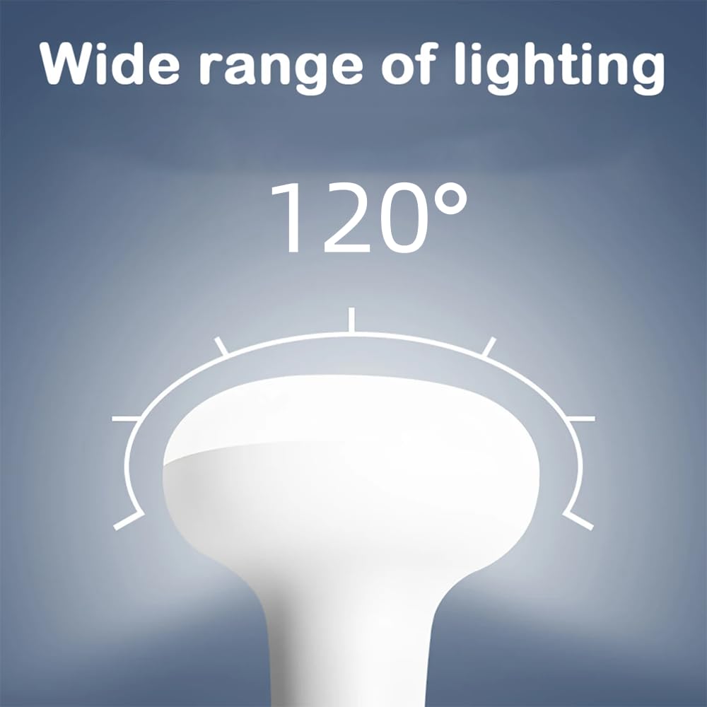 6 Pezzi R50 5W E14 220V LED Bagno Lampada Fungo Lampadina Cucina Camera Luce Lampada Dimmerabile,Cold white