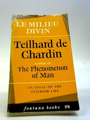 Le Milieu Divin B000ZOPQJQ Book Cover