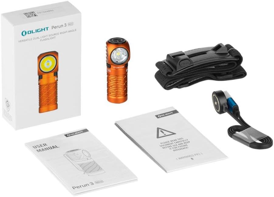 オーライト perun3 mini オレンジ ヘッドライト Perun 3 Mini