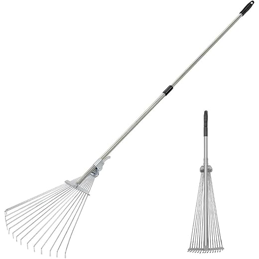 HASTHIP Retractable Garden Leaf Rake