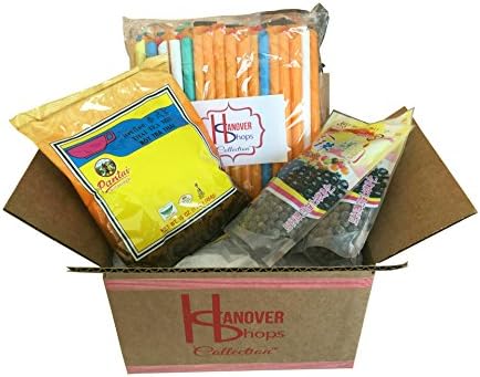 Hanover Shops Collection of BOBA Tapioca Pearls for Bubble Tea, Pantai Thai Tea Powder and Boba Jumbo Straws Bubble Gift Set (Basic color)