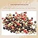 52USA Rainbow Peppercorns, 12oz, Peppercorn for Grinder Refill, Non-GMO, Kosher, Whole White & Red & Black Peppercorns, Packed to Keep Peppers Fresh, Mixed Rainbow Pepper corns