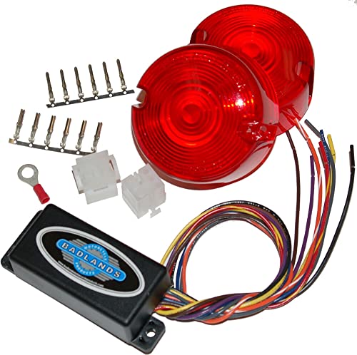 Badlands M/C Products Plug-in Illuminator with Red Lens - ILL-02-RL-B