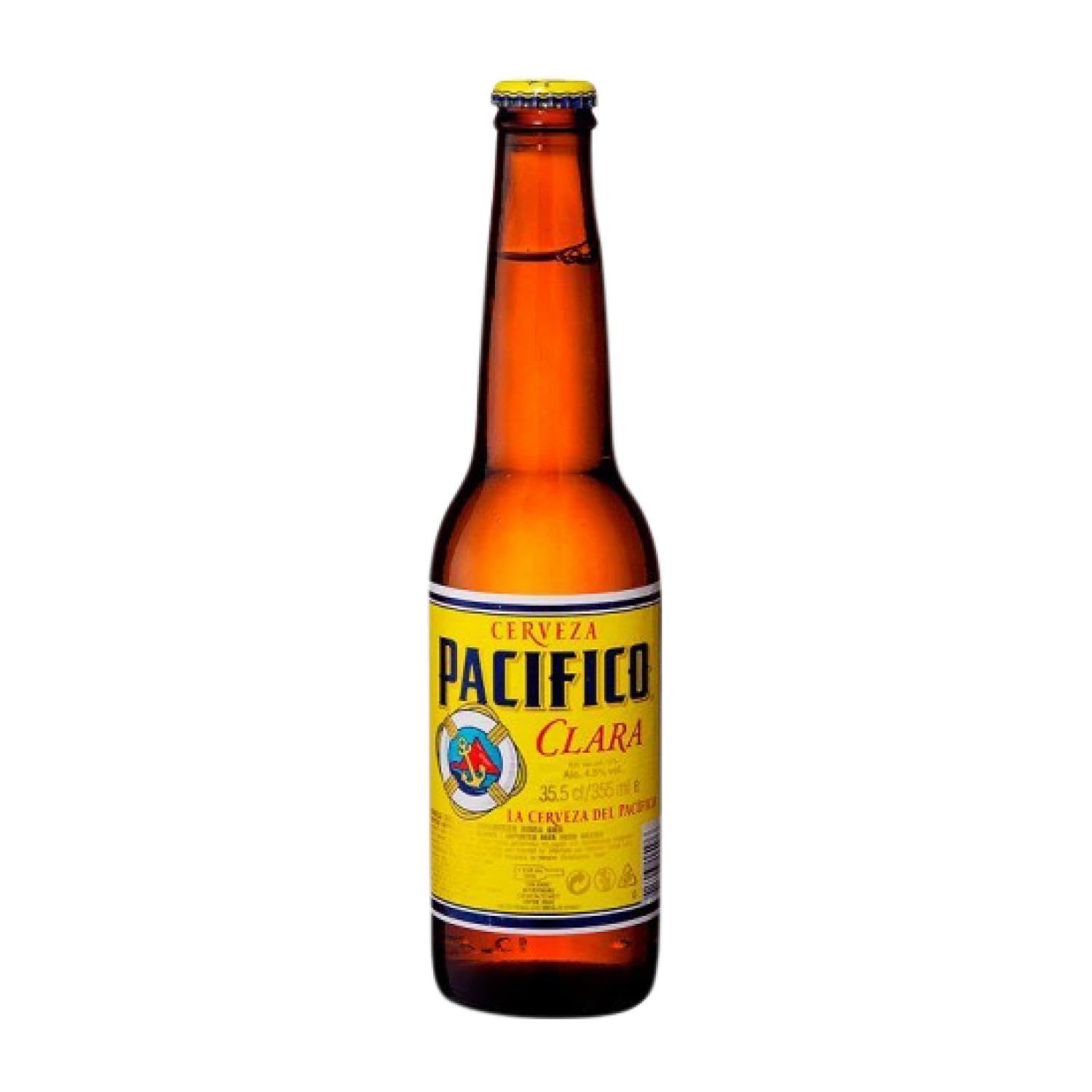 Cerveza Caja de 24 unidades Modelo Corona Pacífico Clara Botellín Tercio 33 cl