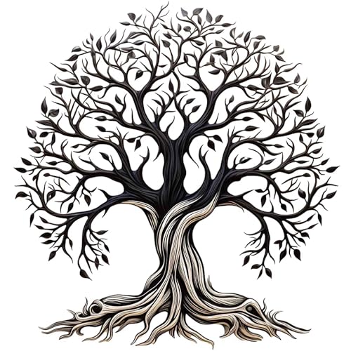 Dopetattoo 6 Pcs Ancient Life of Tree Temporary Tattoos Hands Party Foavors for Fake Face Tattoos