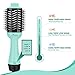Aima Beauty One-Step Volumizer Hair Dryer Brush, 4-in-1 Upgrade Hot Air Brush for Less Frizz, More Shine, Oval Brush for Blowout, Light Green