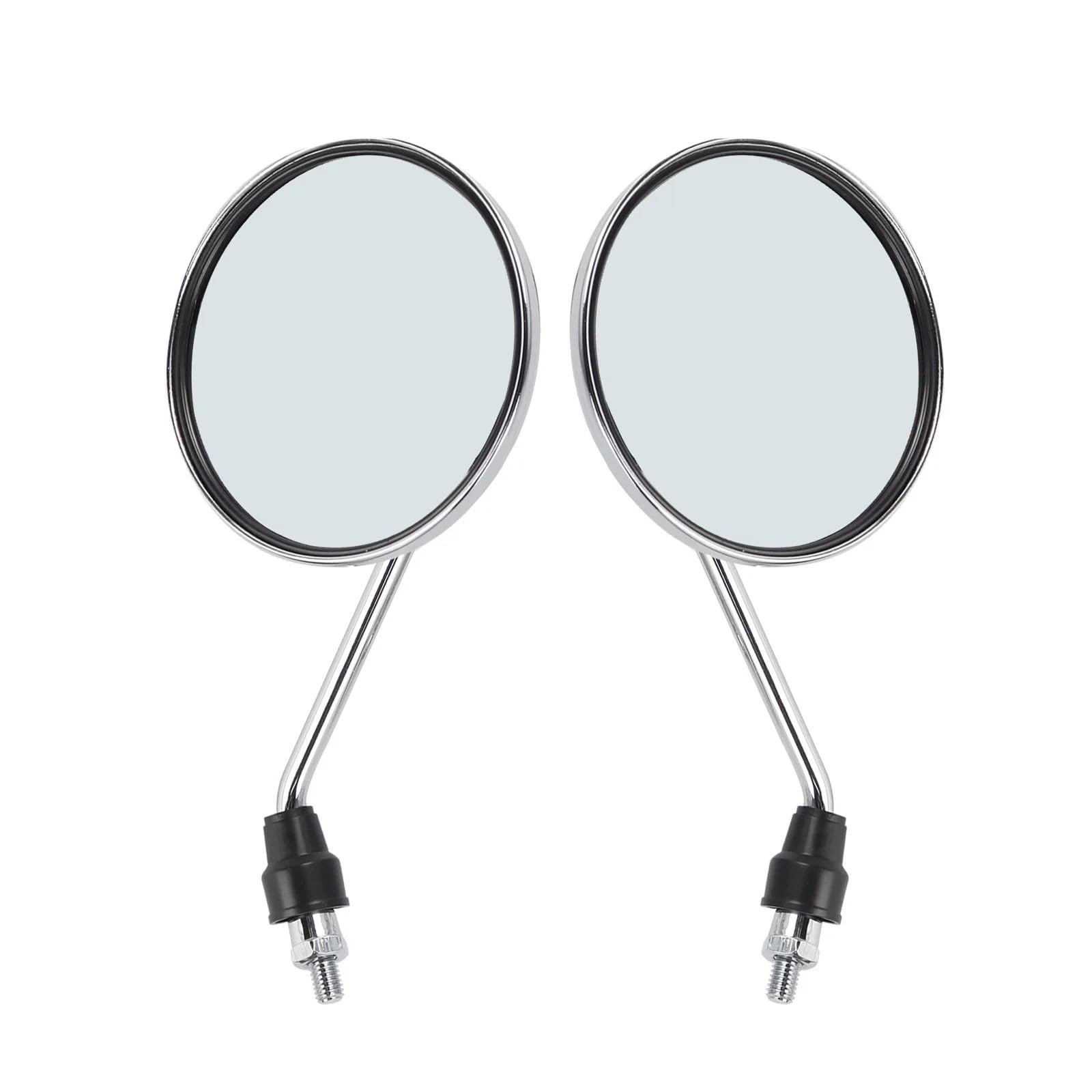 retroviseur guidon Rétroviseur De Moto 2 Pièces/paire Rétroviseurs De Vélo Électrique Rétroviseur Latéral De Cyclomoteur 8mm Rond
