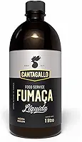 Fumaça Líquida CantaGallo 1L - Extrato Concentrado Sabor Defumado Linha Profissional