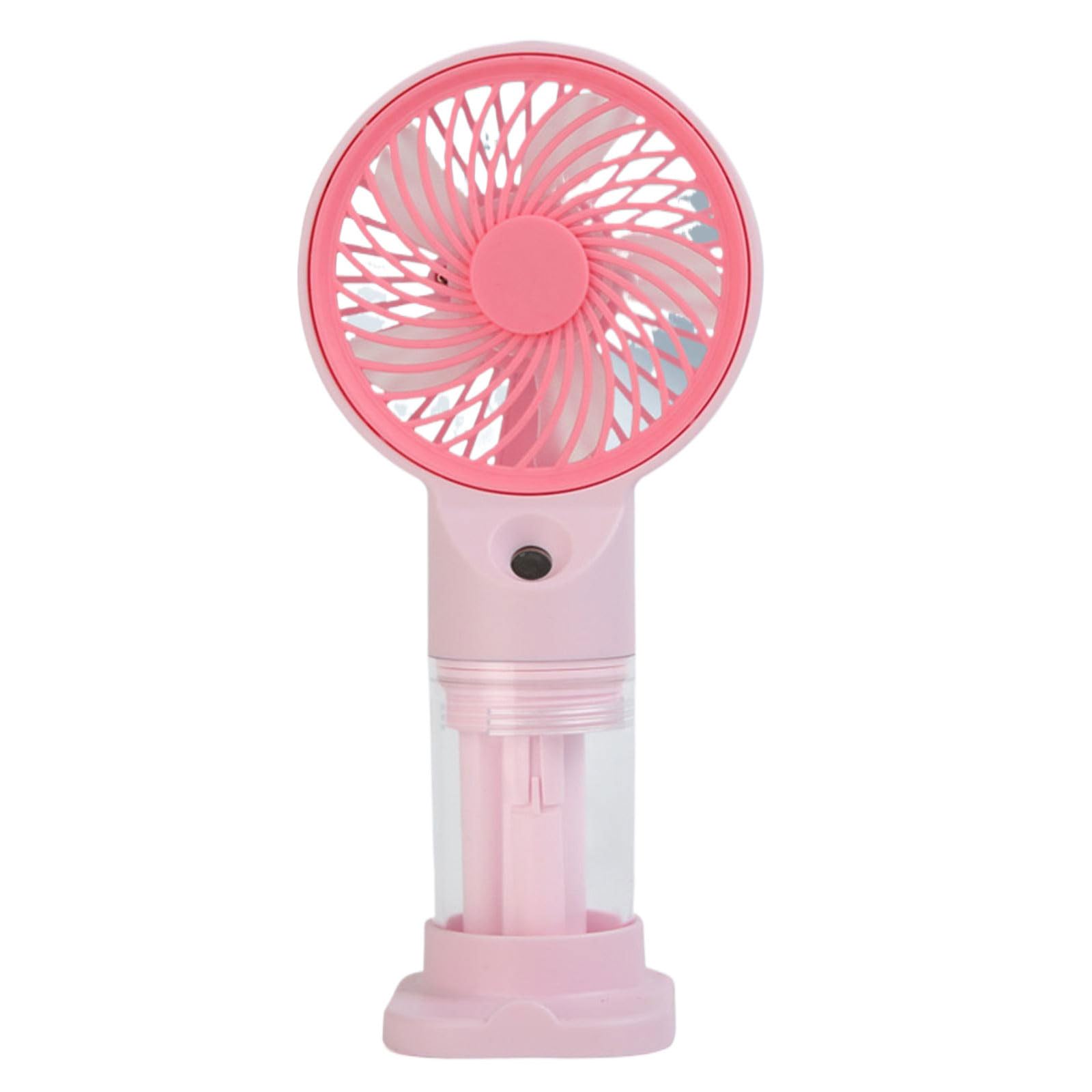Tsophreniq Desk Fan Battery Operated USB Rechargeable Adjustable Speeds Handheld for Travel and Outdoor Enjoyment USB Rechargeable