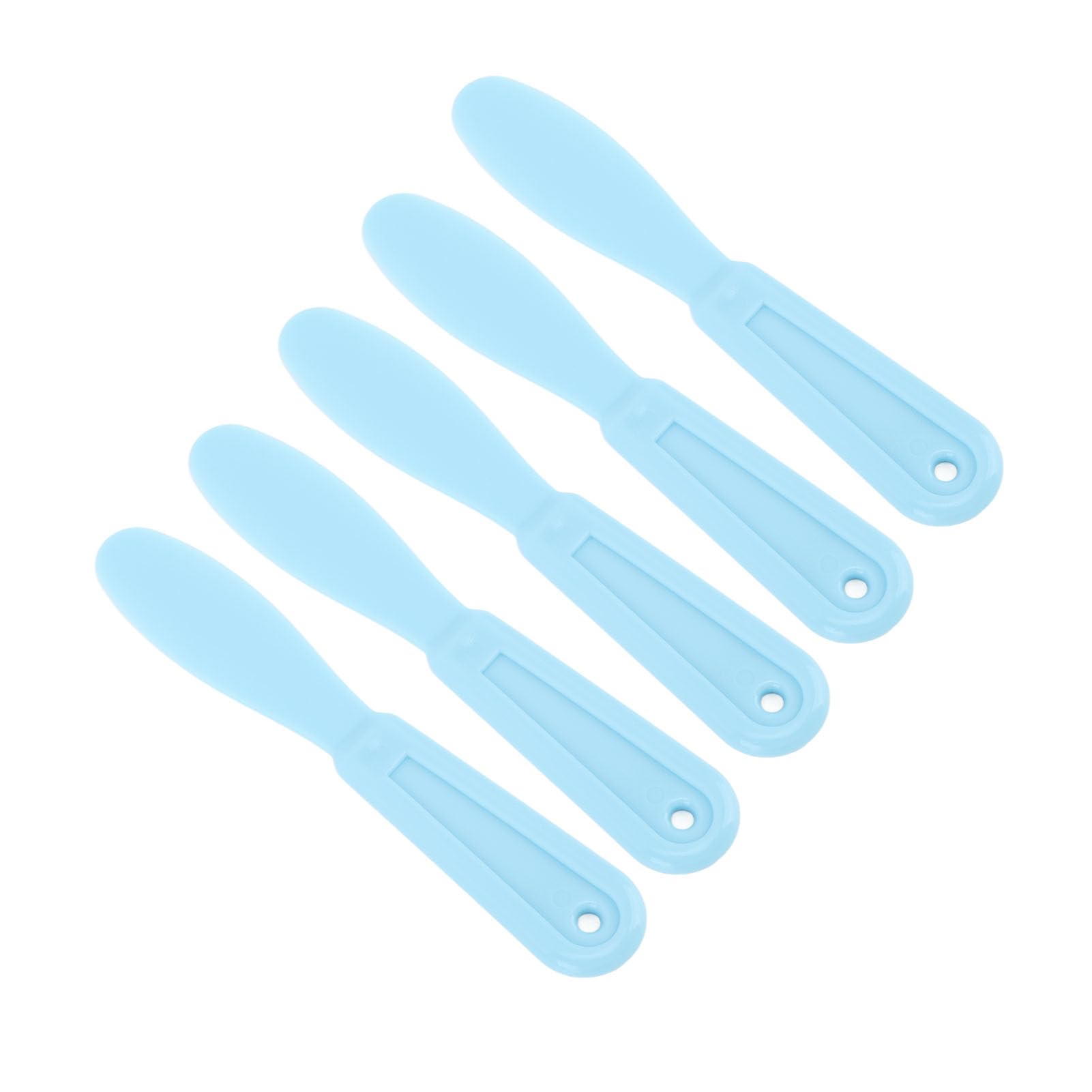 5 Pezzi Spatole per Gesso in Plastica Dentale Coltello Gesso Plastica Coltello per Miscelazione Materiali Spatole per Gesso in Alginato Coltello Posate Coltello Spatole