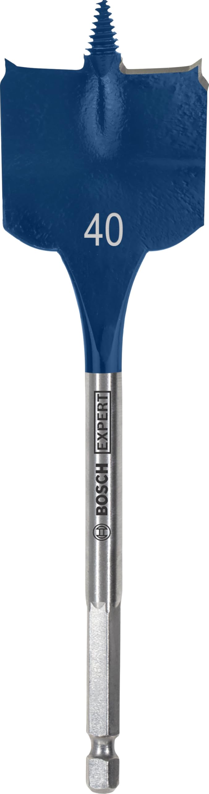 Expert Self Cut Speed Spade Bit, 40mm x 152mm, HEX Shank, 1 Pc