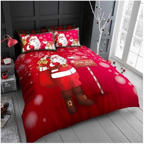 GC GAVENO CAVAILIA Christmas Santa Duvet Cover Cover