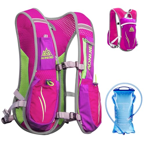 Image of Azarxis Running Water Bottles Flask BPA Free Leakproof Hydration Vest Packs Waist Belt Replacement for Triathlon Marathon Hiking Cycling Climbing Runner