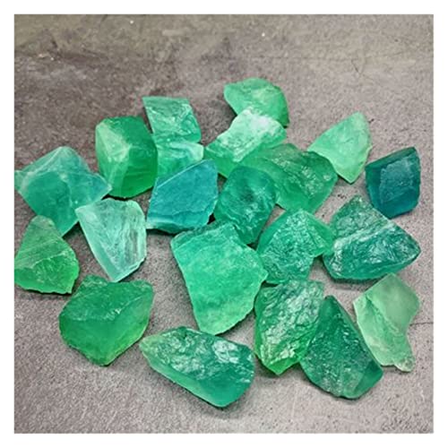 Cristal vert fluorite pierre naturelle spécimen minéraux brut 50g