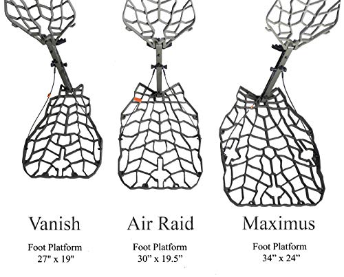 XOP-XTREME OUTDOOR PRODUCTS Air Raid Cast Aluminum Tree Stand - Aluminum Deer Stand for Hunting