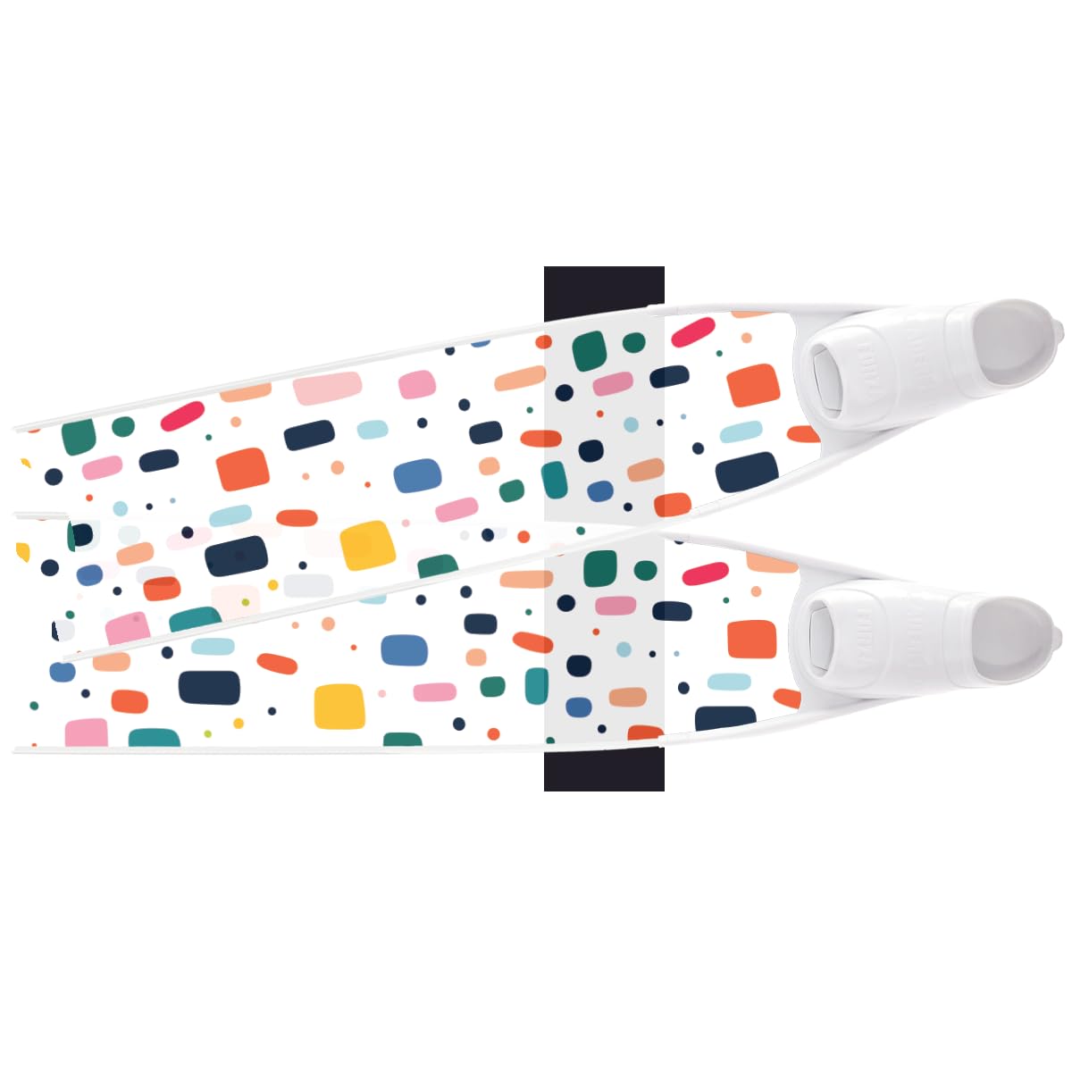 Leaderfins ICT Confetti Fins (Soft Blade Stiffness, EU 45-46 / US 11-12)