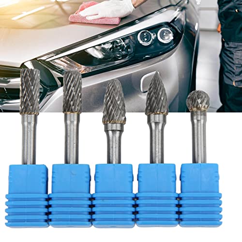 Set 5 Pzas Fresas Rotativas Carburo Tungsteno 6x10mm miniatura 4