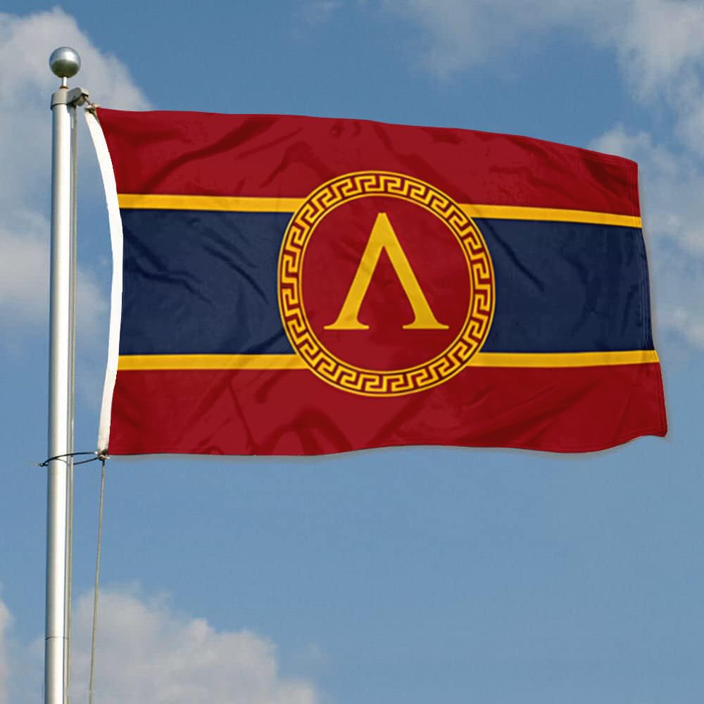 Stormflag Helden Von Sparta Flagge – 90 X 150 Cm, Polyester, Mit Ösen