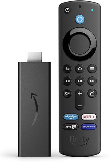 Fire TV Stick with Alexa Voice Remote (includes TV and app controls) | HD streaming device