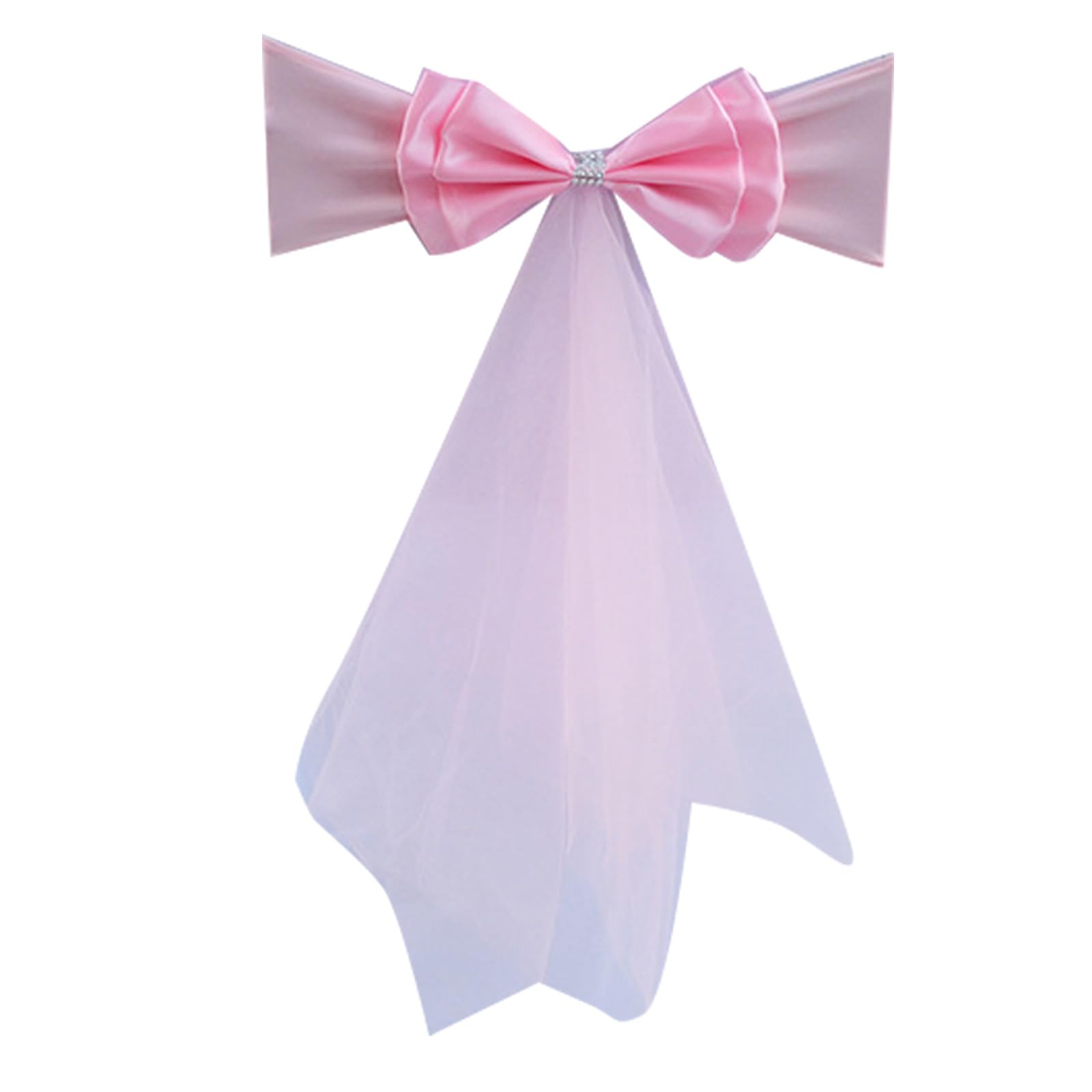 Elnwnnkc Satins Chair Accent Chair Sashes for Wedding and Event Decoration for Creating Romantics Atmospheres Elastic Ties