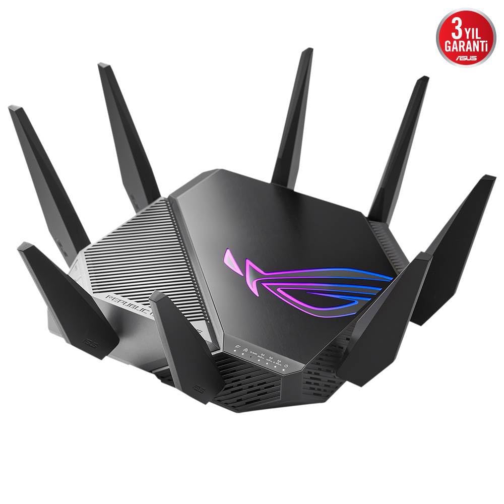 ASUS GT-AXE11000 routeur sans Fil Gigabit Ethernet Tri-Bande (2,4 GHz / 5 GHz / 6 GHz) Noir
