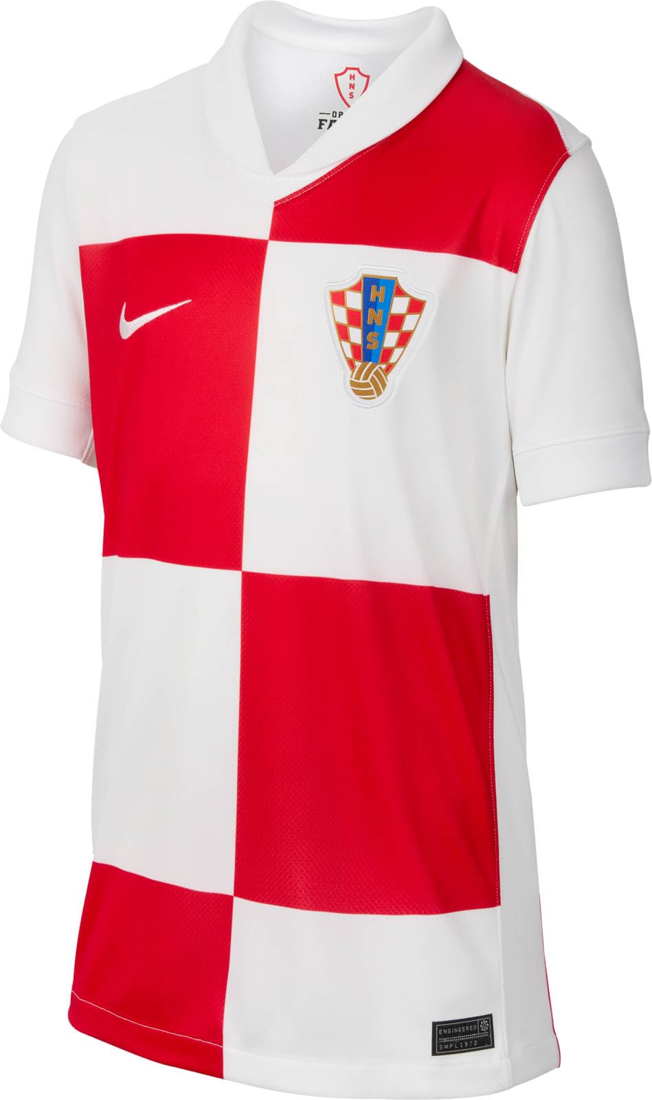 NIKE Croacia 2024/25 Stadium Camiseta Fútbol Réplica Dri-fit Niño Unisex