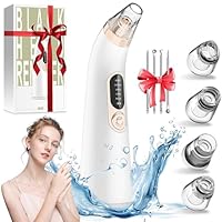 Porenreiniger Gesicht, Porenreiniger Mitesserentferner, 2 in 1 Reinigung und Feuchtigkeitspflege Pickelsauger Mitesserentferner Porenreiniger Pickel ausdrücken Werkzeug mit 4 Sonden und 5 Modi