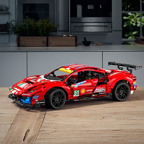 LEGO 42110 Technic Land Rover Defender, Modellauto, ab 11 Jahre und Erwachsene & 42125 Technic Ferrari 488 GTE “AF Corse… – Bild 7