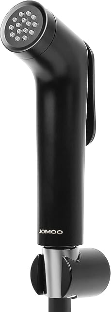 Handheld Bidet Sprayer Kit JOMOO Wall Mounted Matte Black 2 Spraying Modes Douche Muslim Shattaf Shower Spray for Toilet Bathroom Holder and Hook Included