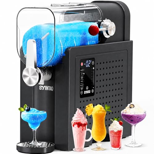 Image of SYINTAO 2-in-1 Slushie & Soft Serve Ice Cream Maker