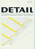  Detail - Zeitschrift für Architektur + Baudetail - Review of Architecture - Serie 1993 - 6 - Solares Planen und Bauen - Solar Architecture (J 2772 F, ISSN 0011-9571, DEZ - JAN)