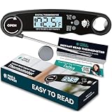 Cathy Yoder's Meat Thermometer Digital, Instant Read Food Thermometer for Cooking in Air Fryer Oven, BBQ, Grill & Baking. Measure Internal...