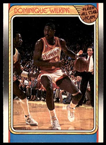 Dominique Wilkins Card 1988-89 Fleer #125