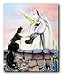 Friends Dawe Cat Unicorn Wizard Fantasy Horse Animal Wall Decor Art Print Poster 16x20