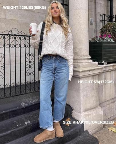 Aelfric Eden Oversized Knit Sweater Solid Vintage Pullover Sweater Unisex Woven Crewneck Knitted Tops4