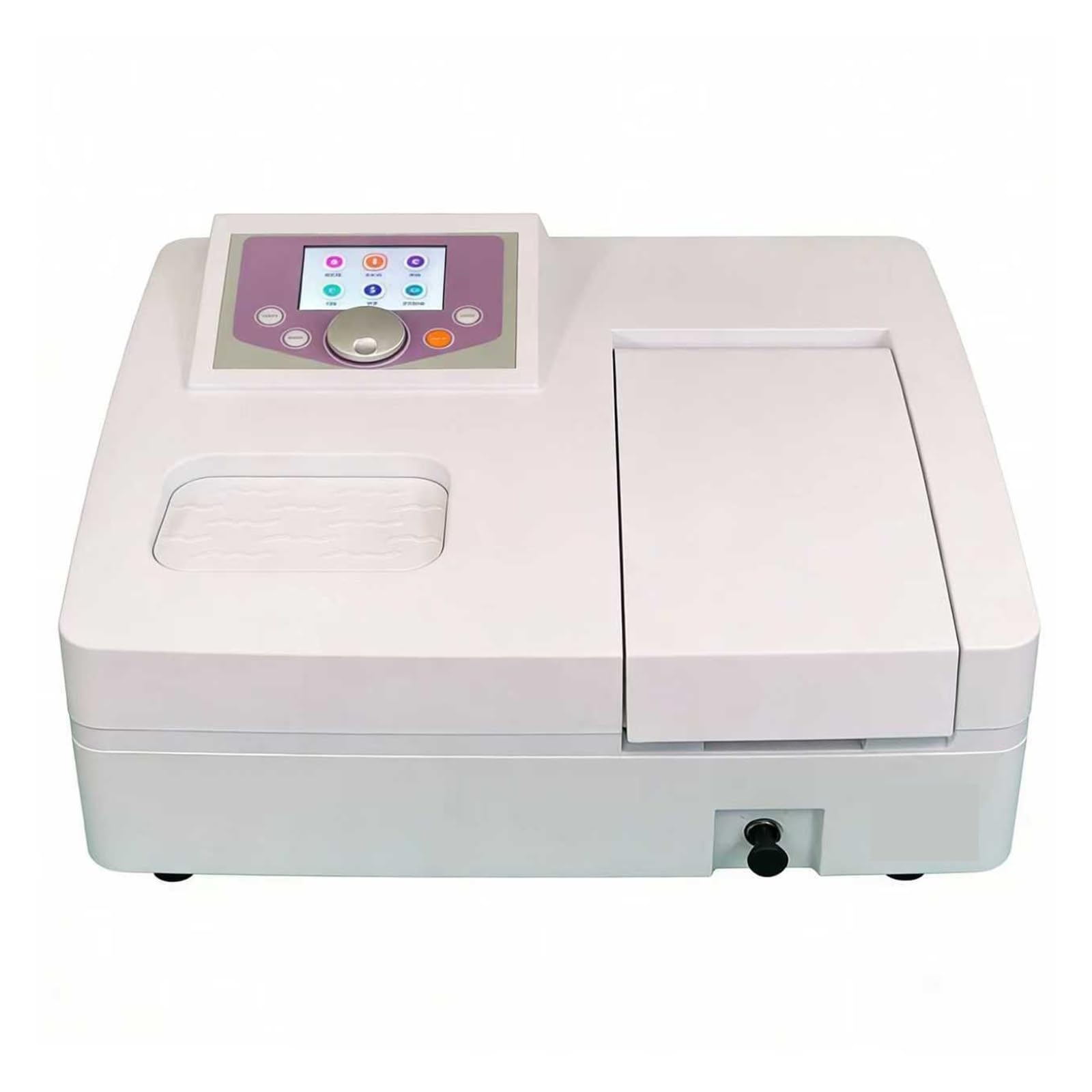 Spectrometer, Lab Equipment Visible Spectrophotometer 325-1050nm Single Beam Bandwidth 4.0nm Spectral Photometer with Software
