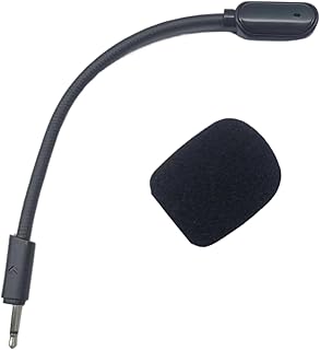 Gaming Boom Microphone Replacement for JBL Quantum 100 Headsets with Noise Cancellation Detachable 2.5mm Game Boom Mic